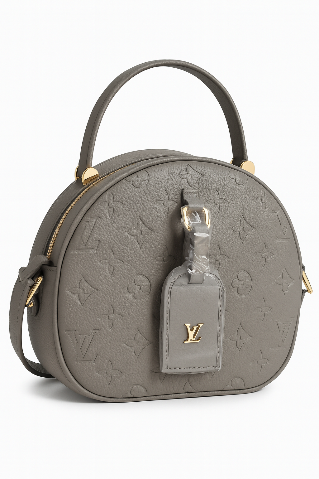 Louis Vuitton - Bolso Gris Redondo