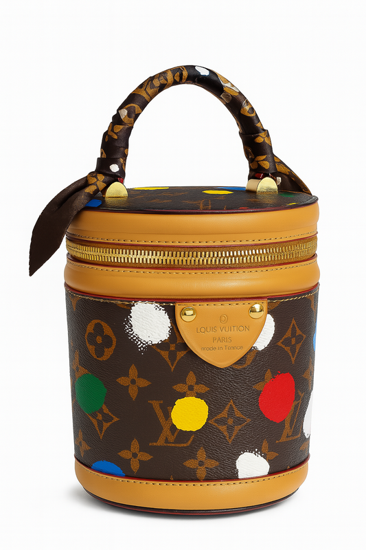 Louis Vuitton - Bolso Redondo Efecto pintura