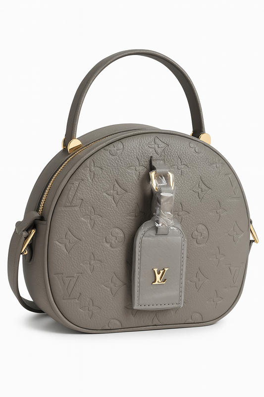 Louis Vuitton - Bolso Gris Redondo